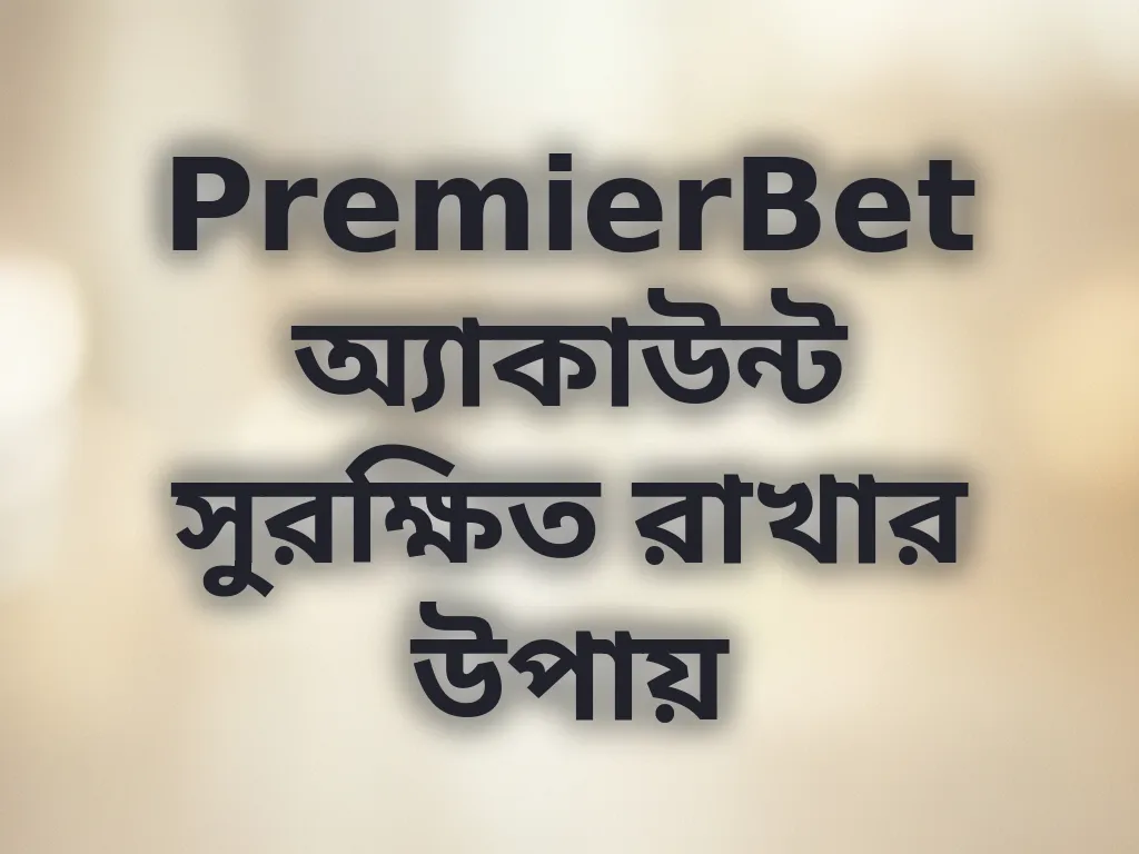 অ্যাকাউন্ট সিকিউরিটি